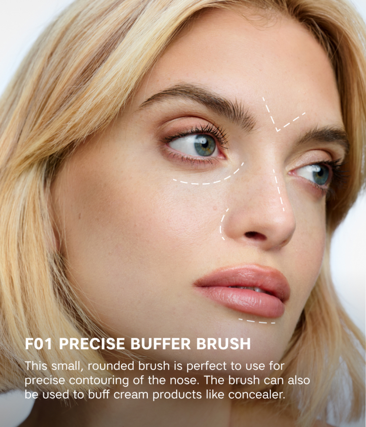 Nose Contour Brush 01 Makeup-Kwasten