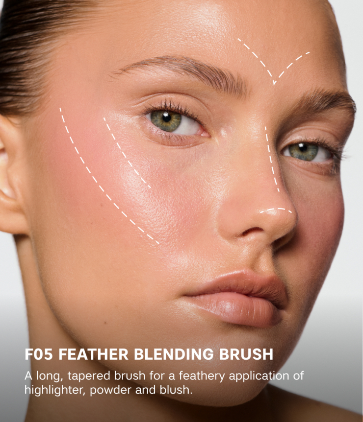 Feather Blending Brush 05 Makeup-Kwasten