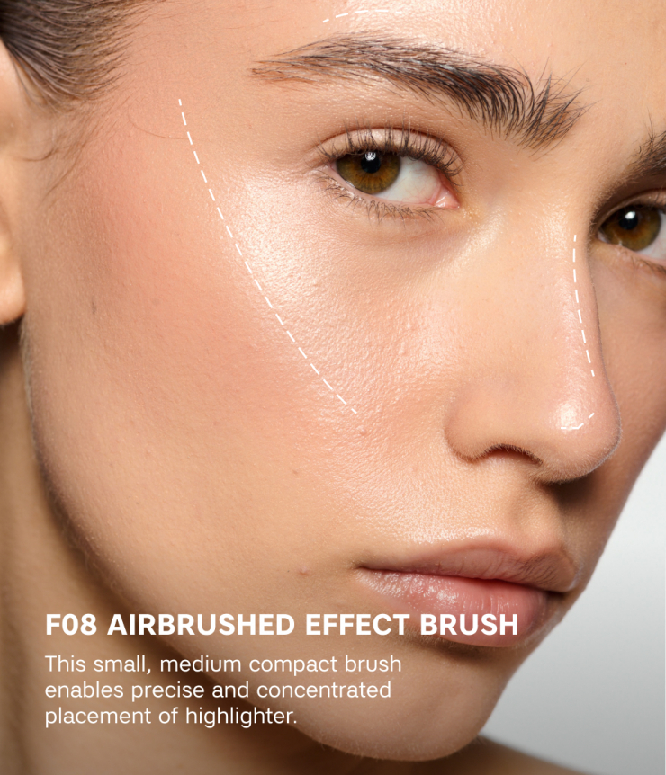 Tapered Highlighter Brush 08 Makeup-Kwasten