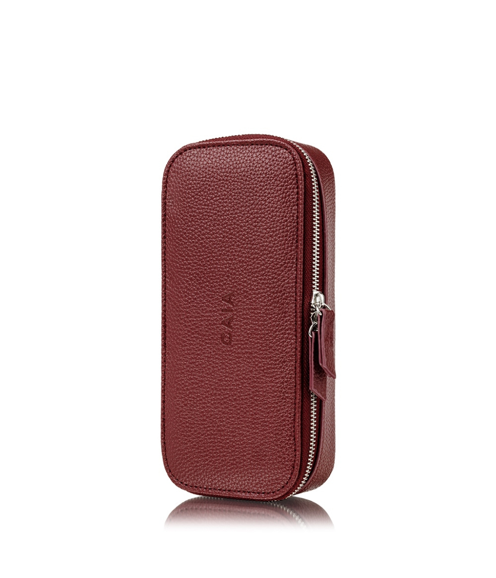 SMALL BEAUTY CASE RUBY in de groep KWASTEN & TOOLS / TOILETTASSEN bij CAIA Cosmetics (CAI6433)
