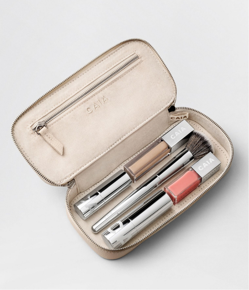 SMALL BEAUTY CASE SAND