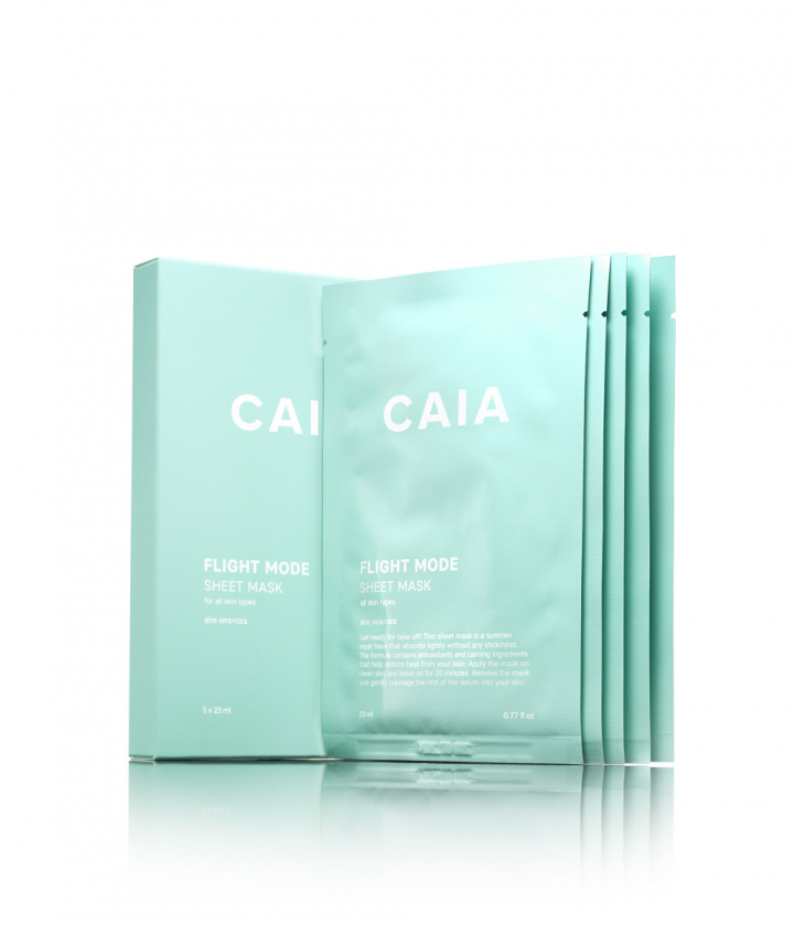 FLIGHT MODE SHEET MASK in de groep HUIDVERZORGING / WINKEL OP PRODUCT / Gezichtsmaskers bij CAIA Cosmetics (CAI846)